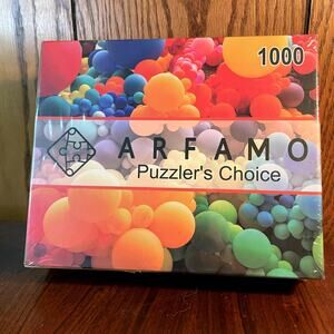 ARFAMO Colorful Balloons Puzzle NWT 1000 14+ ages